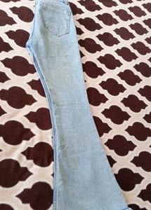 Light Wash Flare Jeans