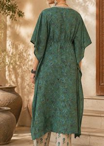 Elegant Floral Kaftan Kurta Set