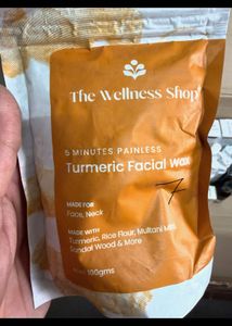 turmeric facial wax