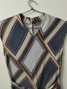 Stylish Geometric Print Jumpsuit