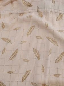 Feather Print Casual Shirt