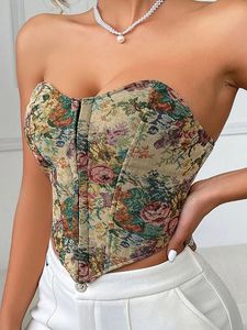Floral Corset Top