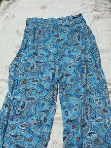 Zara Blue Paisley Two-Piece Set