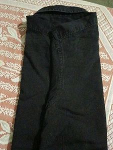 Indian Terrain Men's Black Denim Shirt