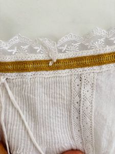 Boho embroidered White tube dress/tunic