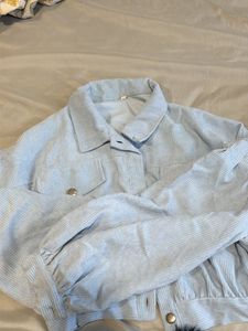 Light Blue Corduroy Jacket