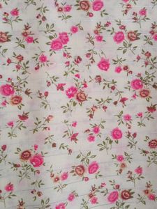 High quality butter Floral Print thaan fabri