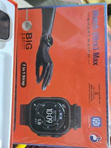 Ultra 3 Max Smart Watch 7 Straps