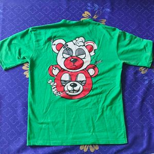 Unique Green "Unavailable" Graphic Tee
