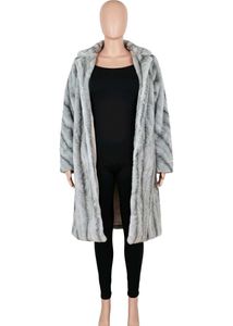 Women Fur long coat