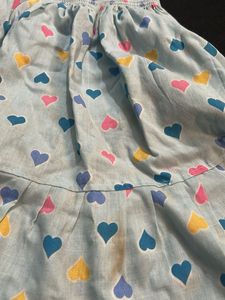 Girls Floral &amp; Heart Print Dresses (2-Pack)