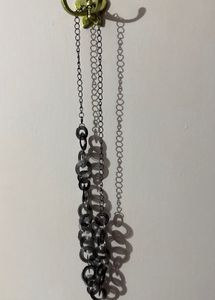 set of 4 silver oxidised funky jewelleries