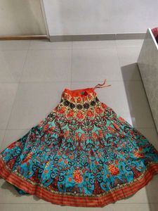 Beautiful Floral Full Flaired Lehenga Set