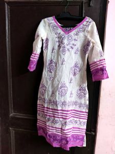 Handmade Chikankari Cotton kurta
