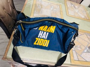 Blue Gym Travel Bag