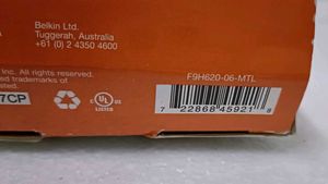 Belkin 6-Outlet Metal Power Strip Surge Protector