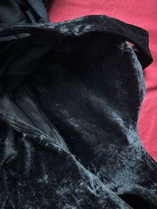 Velvet Cropped Tank Top