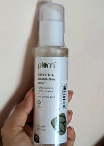Sealed Plum Green Tea Toner