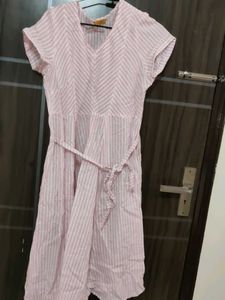 Pretty Pink Striped dress