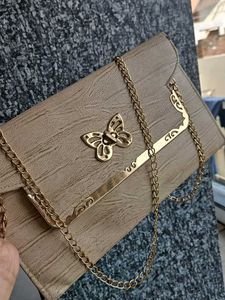 Elegant Butterfly Clutch Bag
