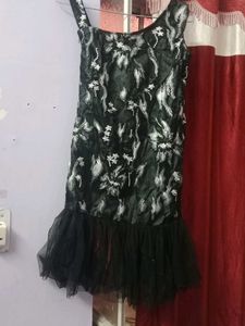 Elegant Black Lace Dress
