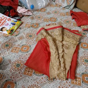Beautiful Red Embroidered Blouse