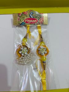 Beautiful Rakhi Set combo of 2