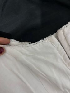 White Romper Jumpsuit (with corset detailing)