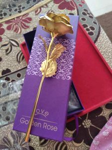 Gold Plated Rose Flower 🌹🌹