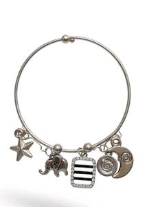Charm Bracelet - Silver Tone (Set 2)