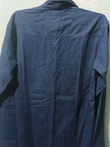 Men's Blue Denim Shirt