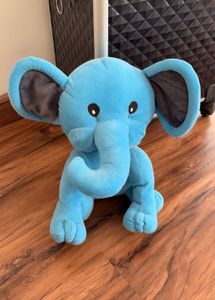 Cute Blue Elephant Plush Toy
