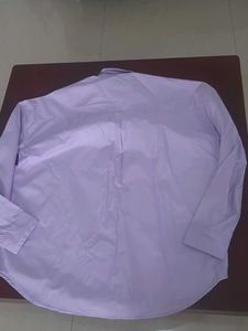 NEW WITH TAG -Lavender Oversized Button-Up Shirt