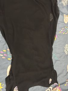 Embroidered Black Kurta
