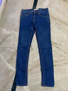 Dark Blue Denim Jeans