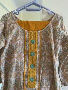 Pure cotton Kurta pant set