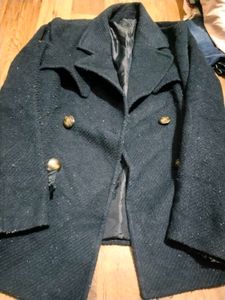 Navy Double-Breasted Peacoat