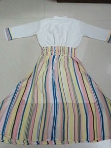 Bohemian Striped Maxi Dress