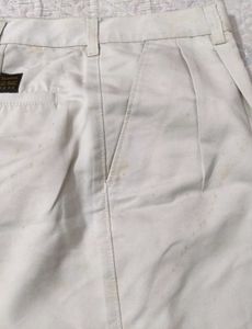 Men's Beige Casual Pants