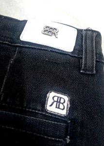 BANANA REPUBLIC Brand Mid Washed Men's Black Jeans