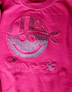 Red Colour Sweatshirt For Women In Cotton Fabric