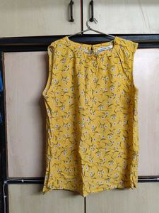cotton floral print top