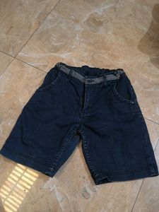 Men's Blue Denim Shorts