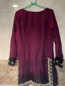 beautifull skirt and kurta set with elegant dupatt