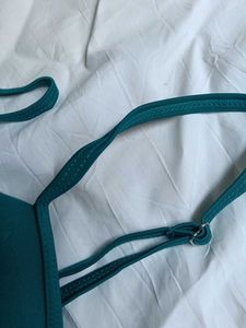 Teal Push-Up Bra