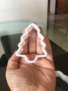 set of 7 cookie cutters in Christmas theme