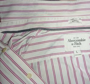 Classic Striped Button-Down Shirt