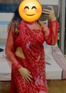 Red &amp; Gold Indian Outfit