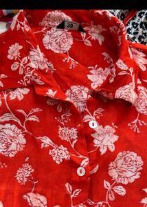Chic Floral Print Kurta Set