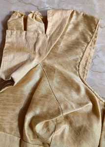 Gold Bow Detail Blouse